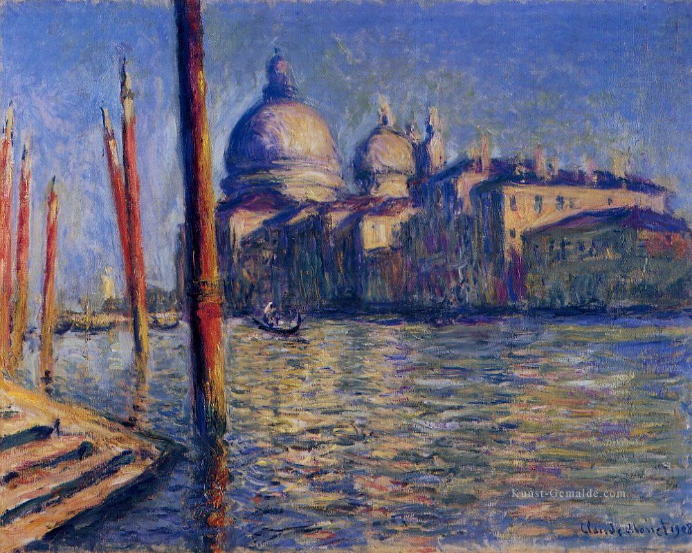 Der Canal Grande und Santa Maria della Salute Claude Monet Ölgemälde
